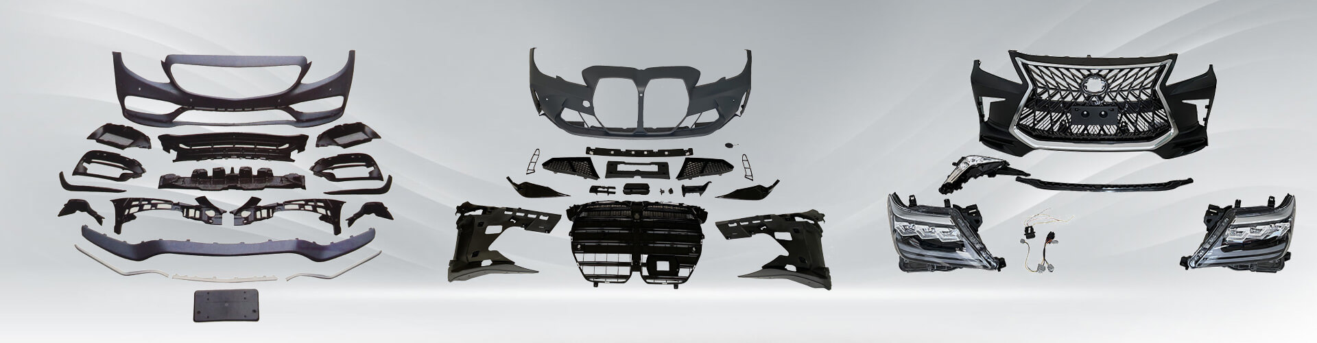 Rear Diffuser AMG Style Chassis Number: C205